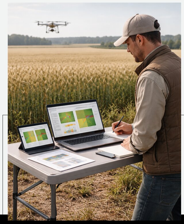 Система AI прогнозирования урожайности для точных агрономий в Зеленокумске