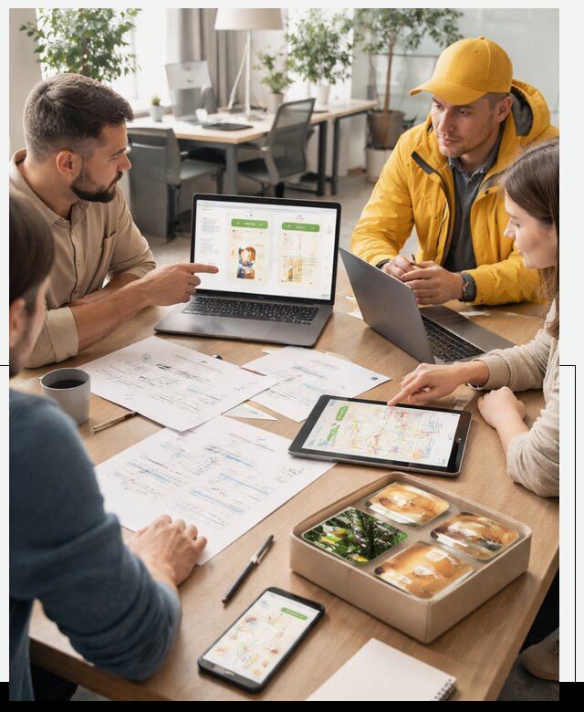 Разработка агрегатора доставки еды в Зеленокумске от 15273 р., АвикейЗлм